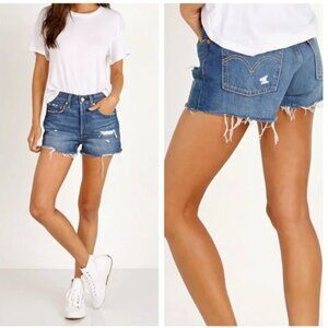 Levi's 501 High Rise Denim Shorts